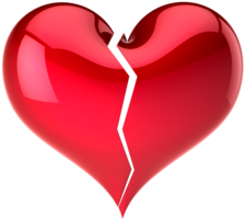 symbols & Broken heart free transparent png image.