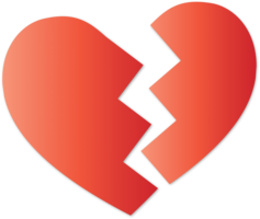 symbols & broken heart free transparent png image.