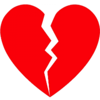 symbols & broken heart free transparent png image.