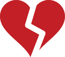 symbols & Broken heart free transparent png image.