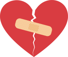 symbols & broken heart free transparent png image.