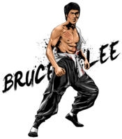 celebrities & Bruce Lee free transparent png image.