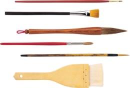 objects & Brushes free transparent png image.