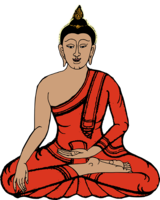 fantasy & Gautama Buddha free transparent png image.