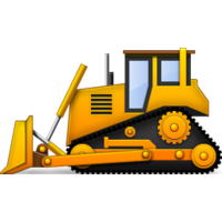 transport & bulldozer free transparent png image.