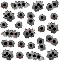 weapons & bullet holes free transparent png image.