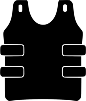 weapons & bulletproof vest free transparent png image.