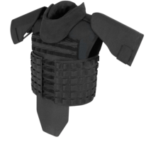 weapons & bulletproof vest free transparent png image.