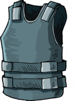 weapons & bulletproof vest free transparent png image.