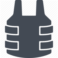 weapons & bulletproof vest free transparent png image.