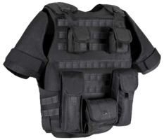 weapons & bulletproof vest free transparent png image.