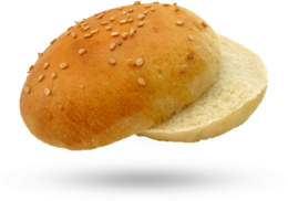 food & Bun free transparent png image.