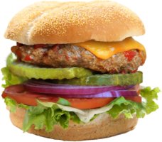 food & Burger and sandwich free transparent png image.