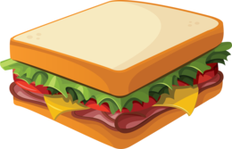 food & burger and sandwich free transparent png image.