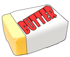 food & Butter free transparent png image.