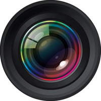 electronics & Camera lens free transparent png image.