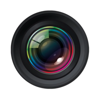 electronics & Camera lens free transparent png image.