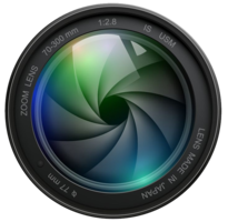 electronics & camera lens free transparent png image.