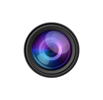 electronics & Camera lens free transparent png image.