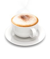 food & cappuccino free transparent png image.