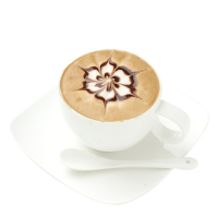 food & cappuccino free transparent png image.