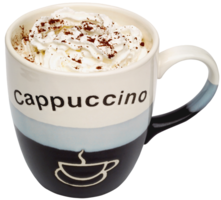 food & Cappuccino free transparent png image.