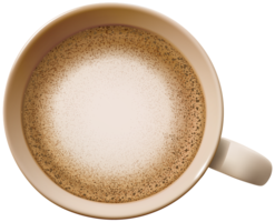 food & Cappuccino free transparent png image.