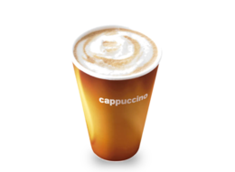 food & Cappuccino free transparent png image.