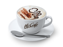 food & Cappuccino free transparent png image.