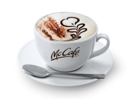 food & cappuccino free transparent png image.