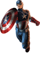 heroes & Captain America free transparent png image.