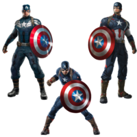 heroes & captain america free transparent png image.