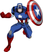 heroes & Captain America free transparent png image.