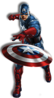 heroes & Captain America free transparent png image.