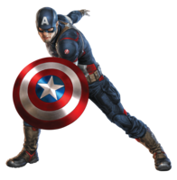 heroes & Captain America free transparent png image.