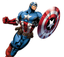 heroes & captain america free transparent png image.