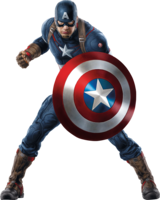 heroes & captain america free transparent png image.