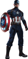 heroes & Captain America free transparent png image.