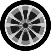 technic & Car Wheel free transparent png image.