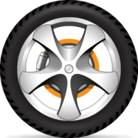 technic & Car Wheel free transparent png image.