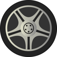 technic & Car Wheel free transparent png image.