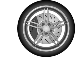 technic & Car Wheel free transparent png image.