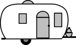 cars & Caravan free transparent png image.