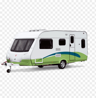 cars & Caravan free transparent png image.