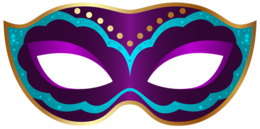 holidays & Carnival mask free transparent png image.