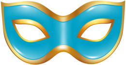 holidays & Carnival mask free transparent png image.