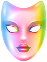 holidays & Carnival mask free transparent png image.