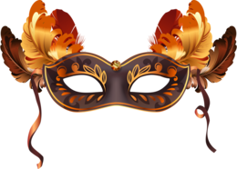 holidays & Carnival mask free transparent png image.