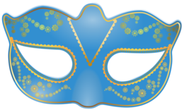 holidays & Carnival mask free transparent png image.