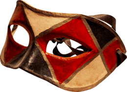 holidays & Carnival mask free transparent png image.